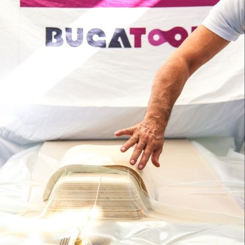 Vacuum bag - BUGATOOL MACHINES SL - with valve / polyurethane