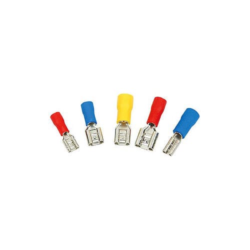 Female solderless terminal - FDD 1.25-110(5) - Rongwei Electric Co.,Ltd - insulated