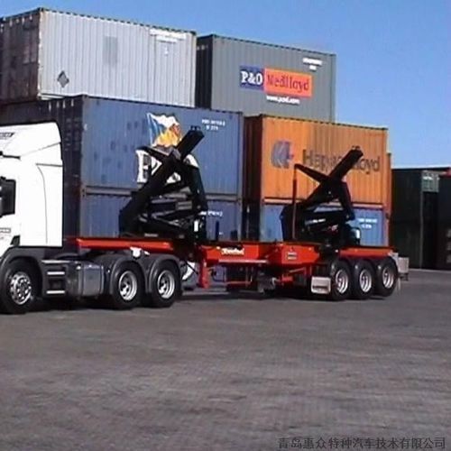 Container semi-trailer - CLW9400 - CLW GROUP - for automatic machines / 2-axle / towed