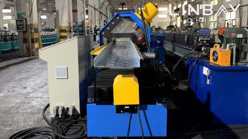 Scaffolding roll forming machine - WUXI LINBAY MACHINERY CO.,LTD - precision / punching / with cutting