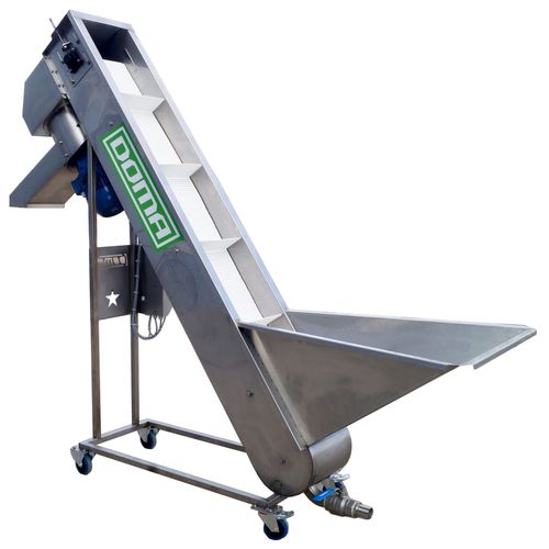 Food washing machine with grinder - DMD 15 - Doma-Ker 2011 Kft. - for vegetables / for fruit