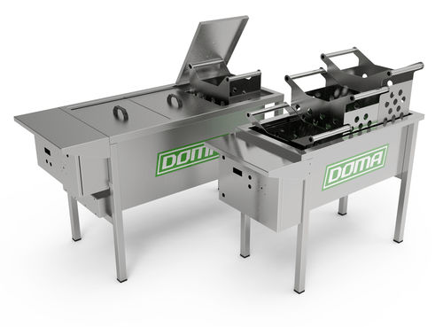 Liquid bath pasteurizer - DHK series - Doma-Ker 2011 Kft. - electric / for the food industry / automatic