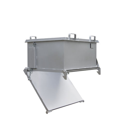 Steel waste container - DB - Longhe Intelligent Equipment Manufacturing Co.,Ltd - industrial waste