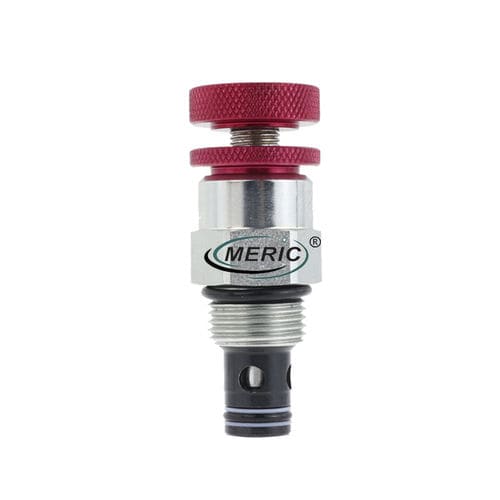 Flow regulator valve - MNV2-08 - Wenzhou Meric Hydraulic Technology Co.,Ltd - needle / with handwheel / threaded
