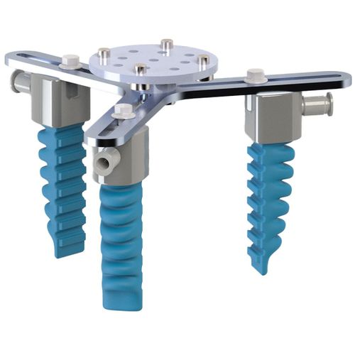Pneumatic gripper - SoftGripping - soft / 3-jaw / for industrial robots