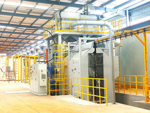 架空输送抛丸清理机