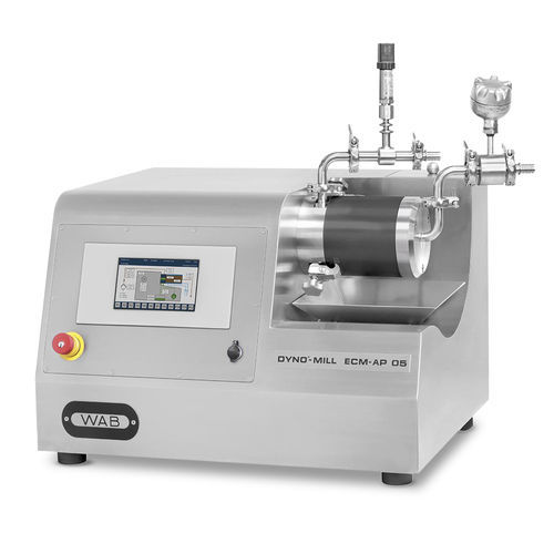 Bead agitator mill - DYNO®-MILL ECM-AP 05 - Willy A. Bachofen AG - for ceramics / for metals / for battery materials