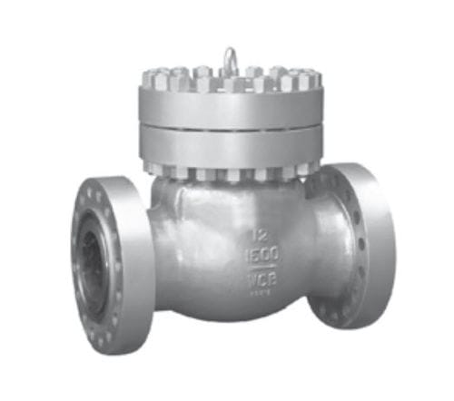 Steel check valve - TPS TECHNITUBE RÖHRENWERKE GMBH - swing / flange / stainless steel