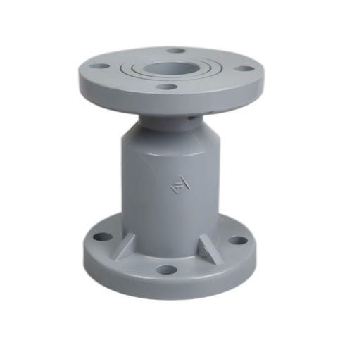 Ball check valve - H41F-10S/F - Ningbo Baodi Plastic Valve Co., Ltd. - DIN / flange / low-pressure