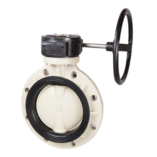 Butterfly valve - Ningbo Baodi Plastic Valve Co., Ltd. - with handwheel / for control / for chemicals