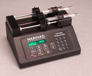 Syringe pump - PHD 22/2000  - Harvard Apparatus - for chemicals / stepper motor-driven / industrial