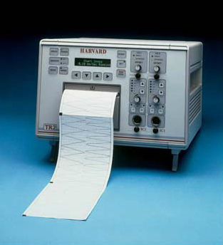 Chart recorder - TR2 - Harvard Apparatus - strip chart / continuous-trace