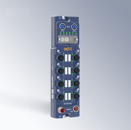 Digital I/O module - IP-PN-8IA - ODOT Automation - ProfiNet / IO-Link / 8-I/O