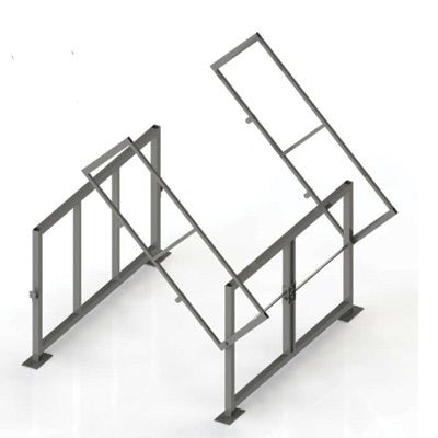 Fall-arrest barrier - Benko - flexible / rotating / steel mesh
