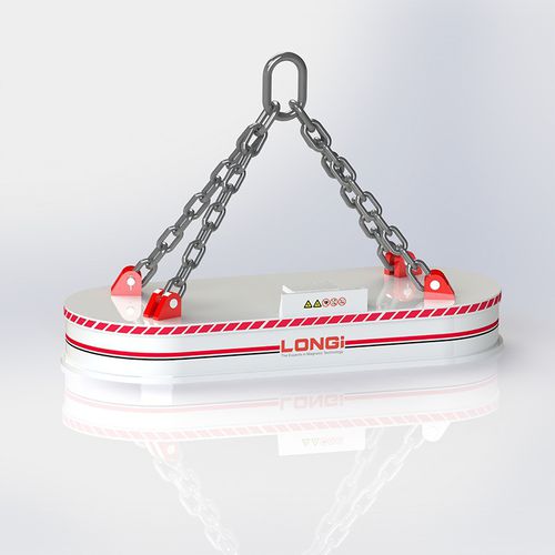 Electrically switched electro lifting magnet - LONGi Magnet Co., Ltd - for scrap handling / circular