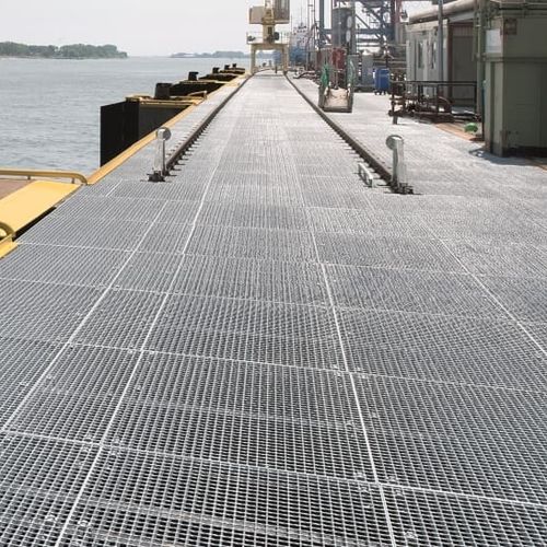 Metal grating - Lichtgitter GmbH - pressed / welded / bar