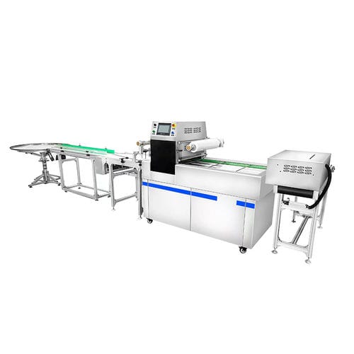 Packaging machine with modified atmosphere packaging - DQ580AT - Foshan Coretamp Packaging Machinery Co., Ltd - automatic / film / meat