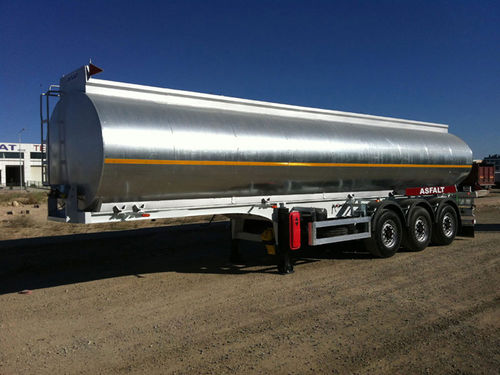 Semi-tanker semi-trailer - Emirsan Trailer - for food / for asphalt / 3-axle