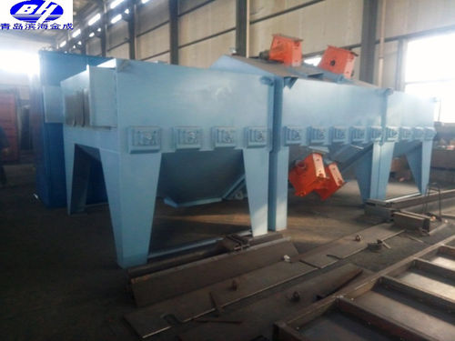 Chain shot blasting machine - QM625 series - Qingdao Binhai Jincheng Foundry Machinery Co., Ltd.