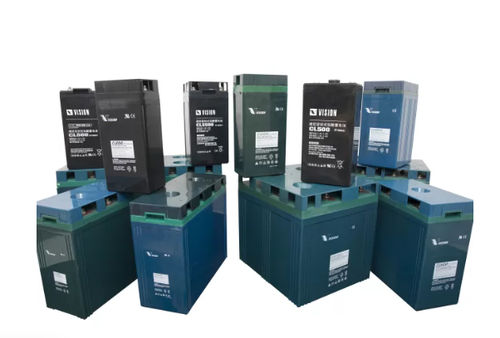 Lead-carbon battery - C series - Vision Group - 12 V / solar