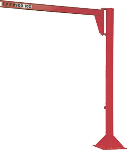 Free-standing jib crane - Liftop - Manutention ergonomique - 270° / hollow section / inverted