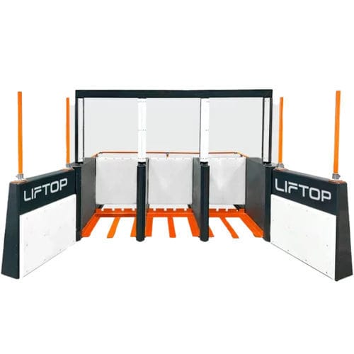 Fixed pallet changer - MULTI - Liftop - Manutention ergonomique - for the food and beverage industry / for EURO pallets / for GMA pallets