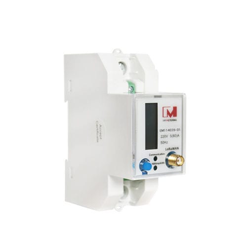Single-phase electric energy meter - EM114039-01  - IVY METERING - DIN rail / prepaid / with built-in communication