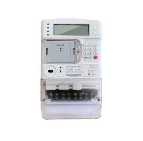 Three-phase electric energy meter - EM524052  - IVY METERING - plug-in / RS-485 / prepaid