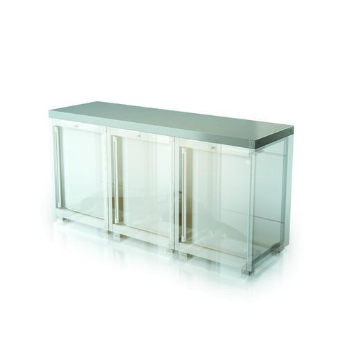 Stainless steel countertop - AR-009X - DEA WORKLAB SRL - laboratory