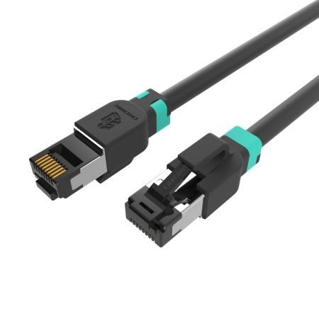 Telephone patch cable - 5E-FT-02-BK-0100-05 - CRXCONEC - category 5e