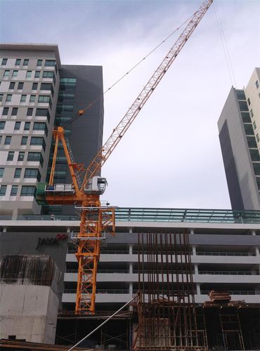 Fixed crane - CCTL220(D5523) - Dahan Technology Co., Ltd. - luffing jib / tower / for construction
