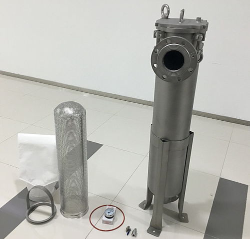 Cartridge filter housing - SuZhou KoSa Environmental Protection CO.,LTD - for liquids / stainless steel / high-flow