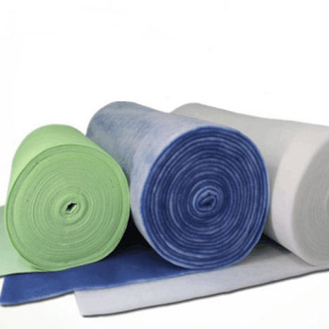 Polyester filter medium - SIIC-PBF series - SuZhou KoSa Environmental Protection CO.,LTD - fiber / air / roll