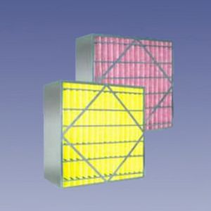 Air filter - ZXZ - SuZhou KoSa Environmental Protection CO.,LTD - panel / for clean rooms / industrial