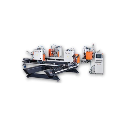 Automatic welding machine - WM 750 - SCHTEC MACHINERY - for profiles / for PVC / CNC