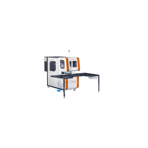 CNC cleaning machine - CM 610 CNC - SCHTEC MACHINERY - corner / high-speed