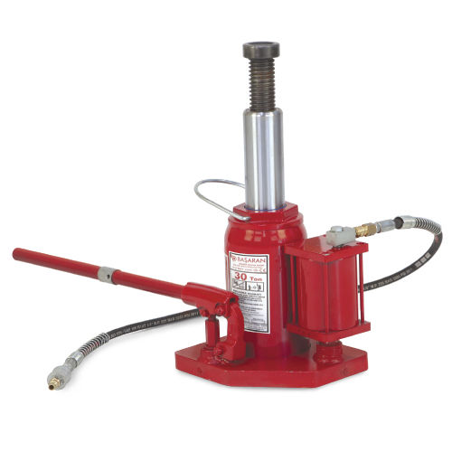Bottle jack - BŞR - 54 - Basaran Hydraulic Garage Equipment - hydro-pneumatic / for cars / telescopic