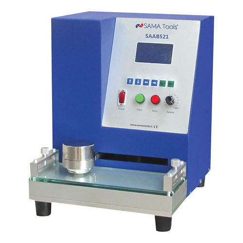 Solvent abrasion test machine - SAAB521 - S.A.M.A. ITALIA SRL - manual