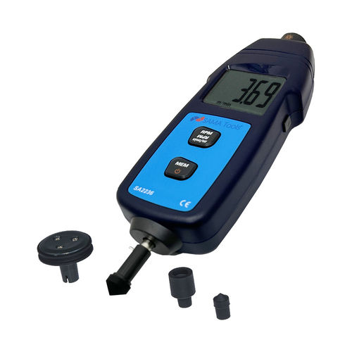 Contact tachometer - SA223 series - S.A.M.A. ITALIA SRL - optical / handheld / digital
