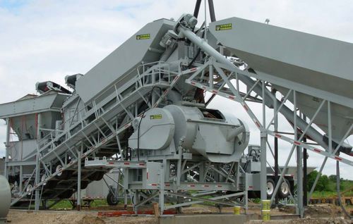 Mobile concrete batching plant - HT/CM series  - Vince Hagan - horizontal
