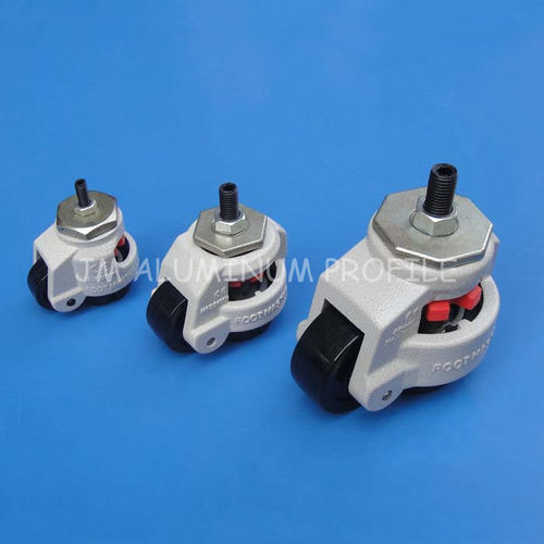 Swivel caster - GD120S - JM Aluminum Profile Accessories Co., Limited - threaded stud / pressed steel