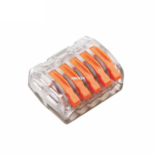 Wire connector - 222 series - YUEQING AIBEIKEN ELECTRIC CO., LTD. - electrical power supply / 5-pole / 2-pole
