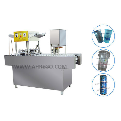 Automatic filling and sealing machine - SQF series - Anhui Koyo Rego Machinery Technology Co., Ltd. - cup / container / liquids