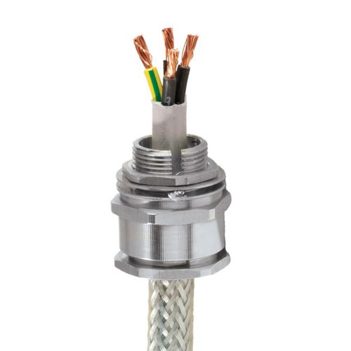 Nickel-plated brass cable gland - CXT  - CMP Products - brass / stainless steel / aluminium