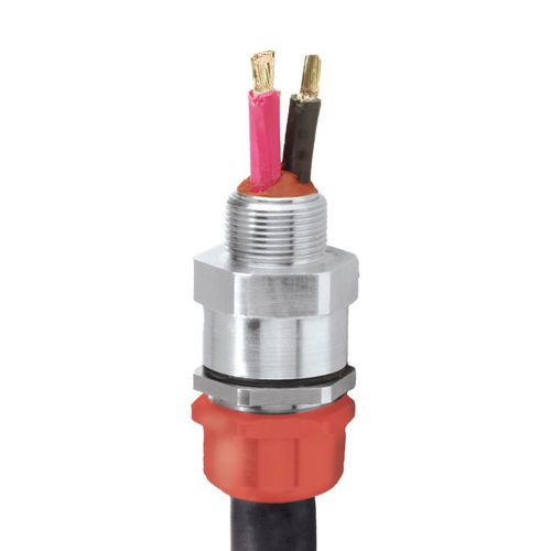 Nickel-plated brass cable gland - PXSS2K - CMP Products - stainless steel / aluminium / explosion-proof