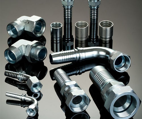 Hydraulic fitting - S series - ENUO X&H GROUP LIMITED - screw-in / 90° angle / female