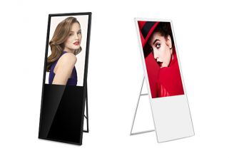 Advertising totem - ADV4331 - AIYOS Technology Co., Ltd. - for LCD screen / mobile