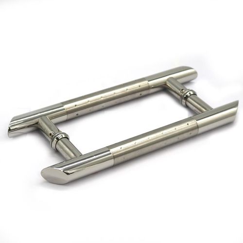 Glass door handle - HSS series - ALLY HARDWARE CO., LIMITED - pull / stainless steel / U-shaped