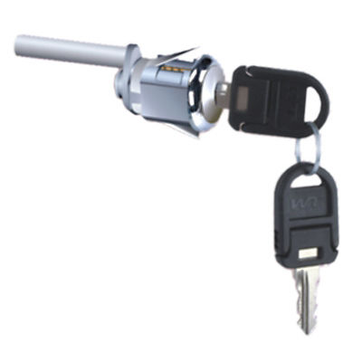 Key lock - 0703 - Shangrao Anli Lock Industry Co., Ltd. - for cabinets / brass / zinc