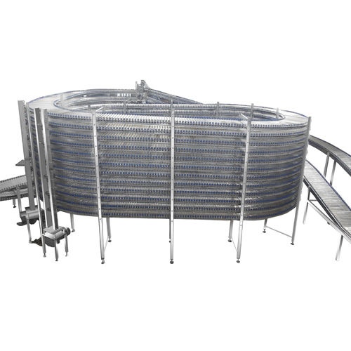 Spiral freezer - Hebei AOCNO Baking Machinery Co., Ltd. - process / stainless steel / cooling